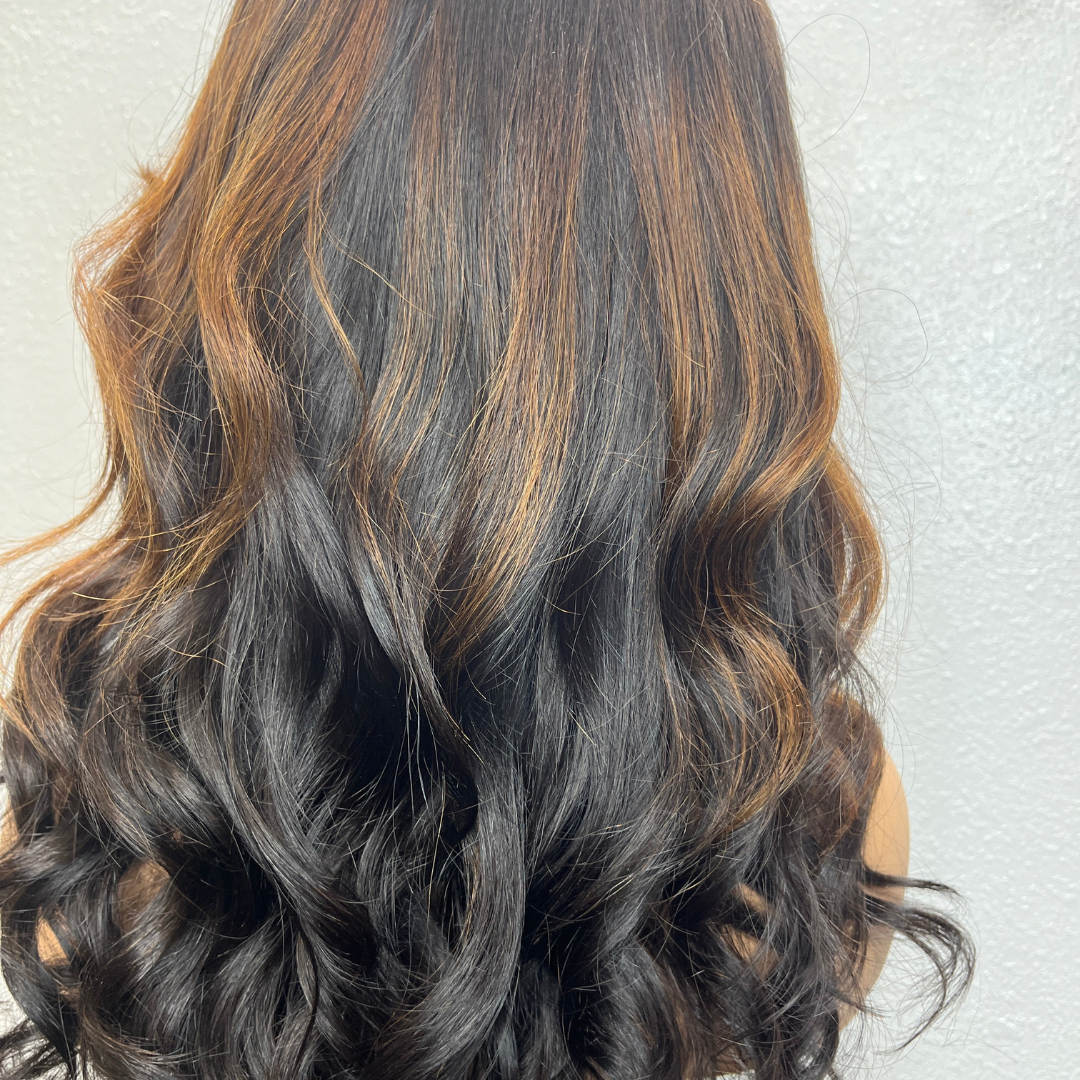 5x5 lace closure natural Brown & honey blonde