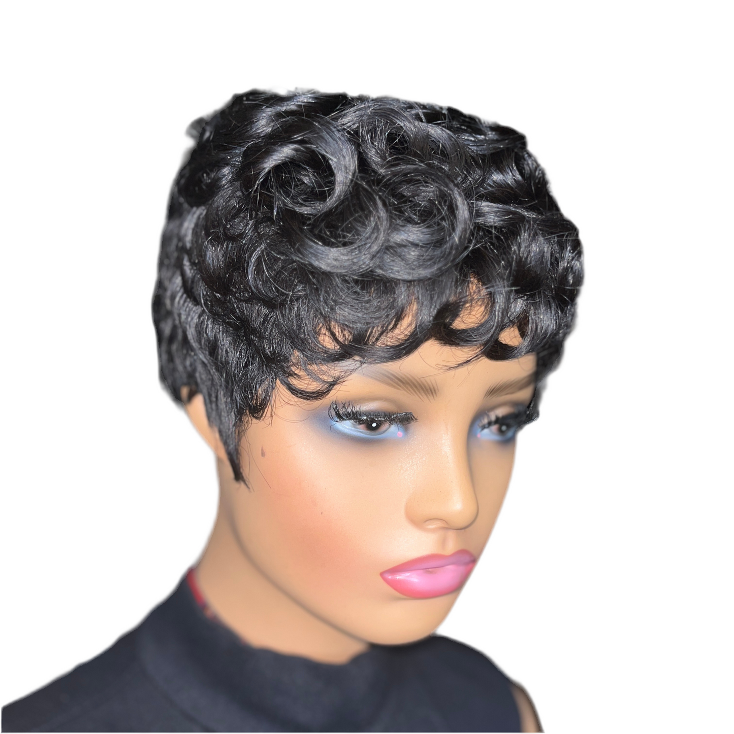 “Rosa” pin curl pixie