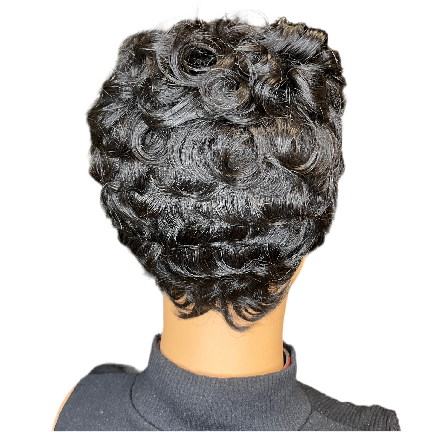 “Rosa” pin curl pixie