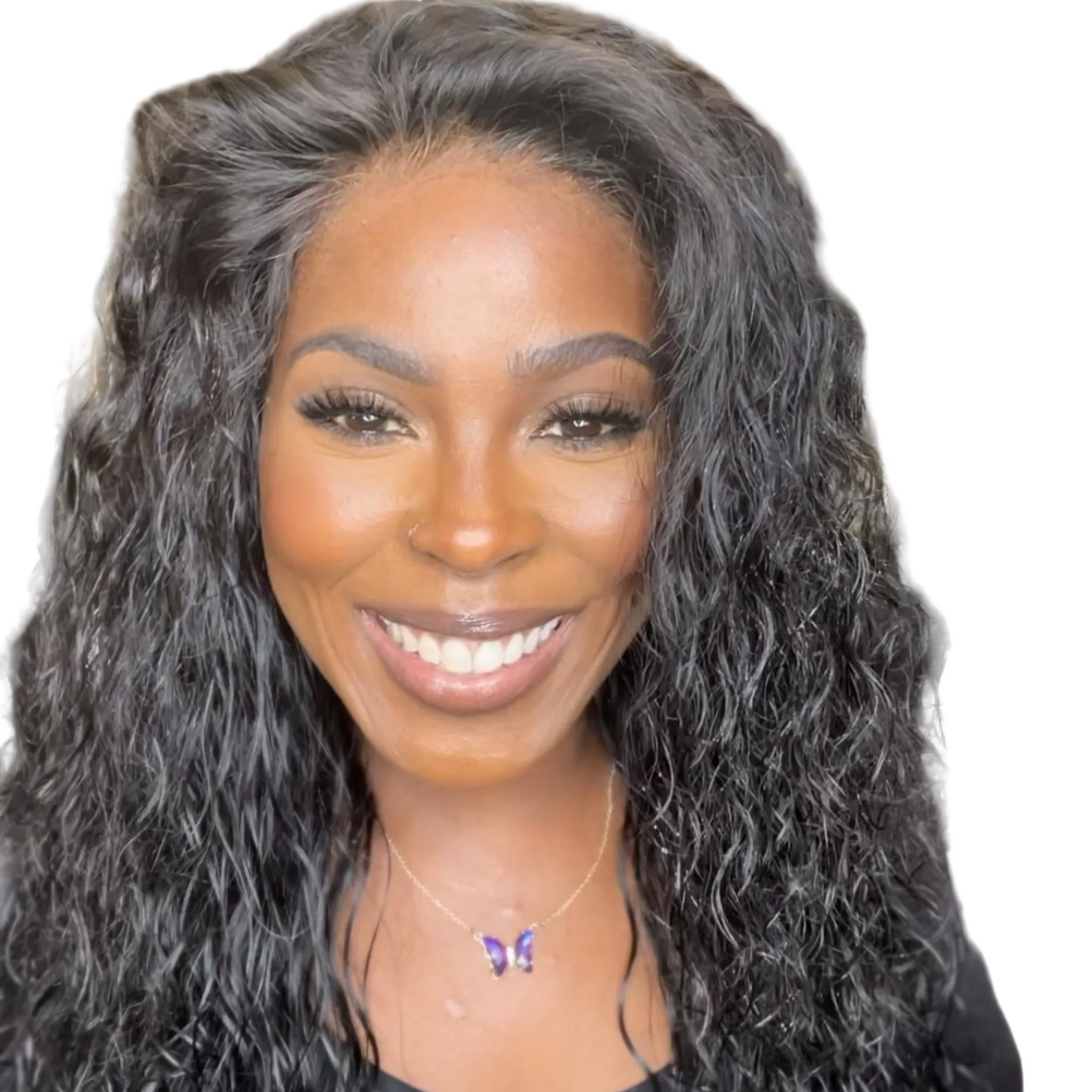 The Bella Unit | Custom Hand-Stitched 5x5 Water Wave Wig