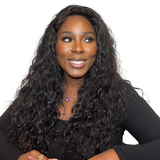 The Bella Unit | Custom Hand-Stitched 5x5 Water Wave Wig