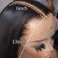 13x6 HD Lace Frontal Wig 24”