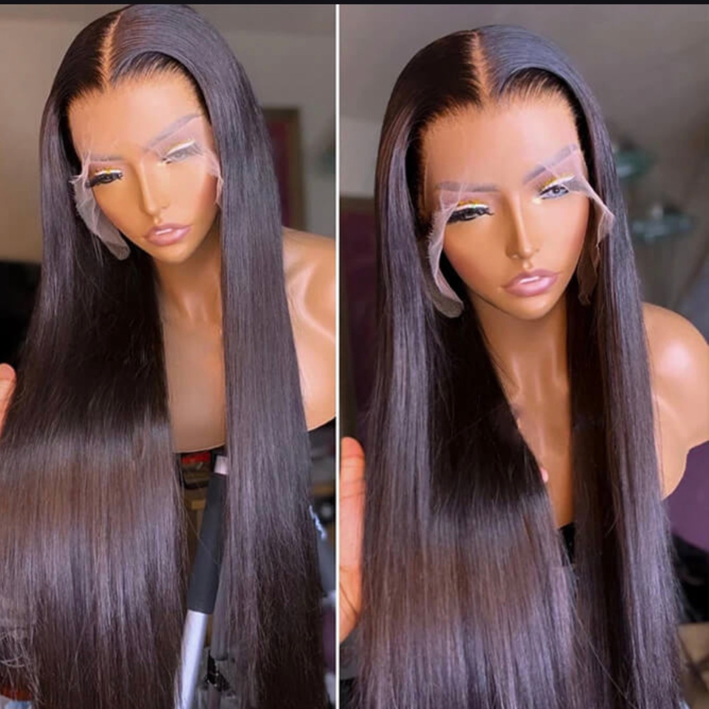 13x6 HD Lace Frontal Wig 24”